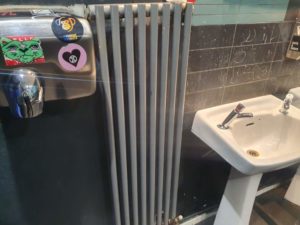 sink radiator hand dryer
